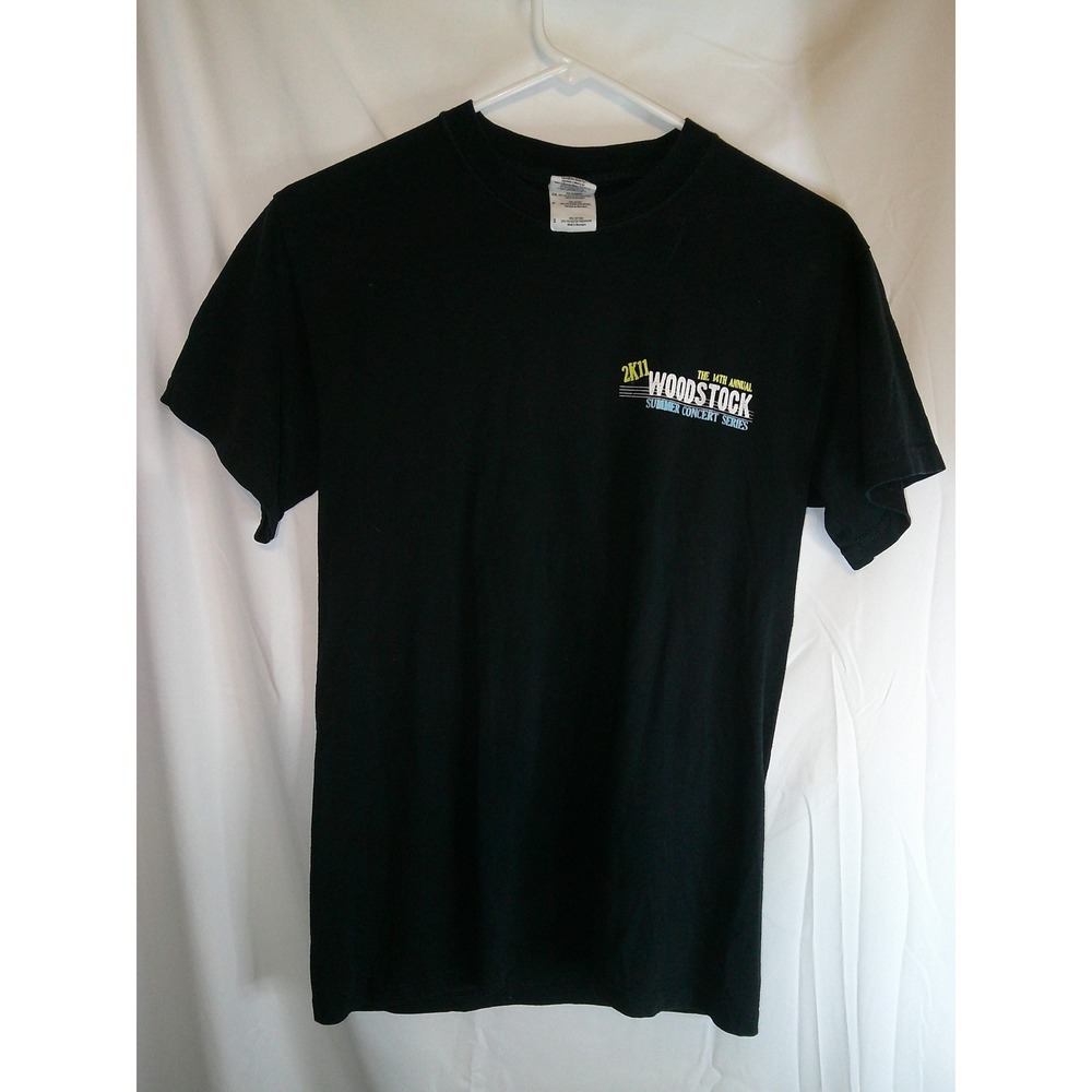 Vintage Woodstock 2K11 Summer Concert Series Graphic Print T-Shirt Small
